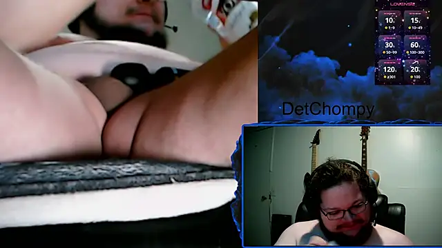 Show de ChompyPI na webcam