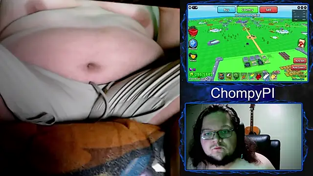 Show modela ChompyPI na web-kameri