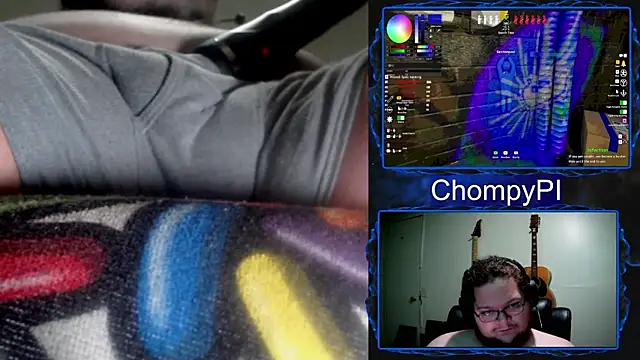 ChompyPI Pertunjukan Webcam
