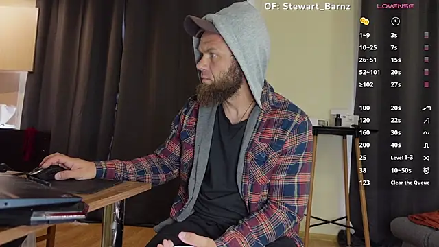 Stewart_Barnzのウェブカメラショー