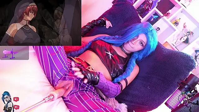 Show de Jinx-- na webcam