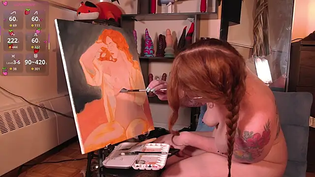 Strawberryfoxx Show in webcam