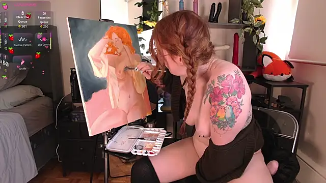 Strawberryfoxx Show in webcam