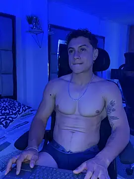 Show de MR_MUSCLE na webcam
