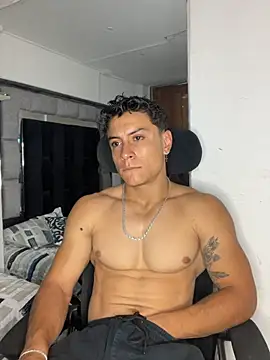 Show de MR_MUSCLE na webcam