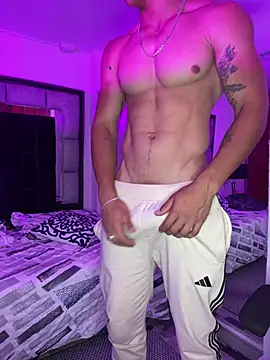 MR_MUSCLEのウェブカメラショー