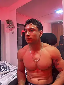 MR_MUSCLEのウェブカメラショー