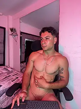 Show de MR_MUSCLE na webcam