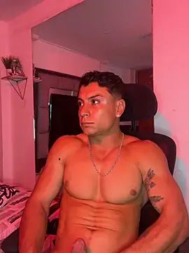 Show de MR_MUSCLE na webcam