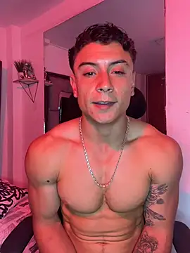 MR_MUSCLEのウェブカメラショー
