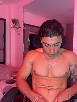 MR_MUSCLEのウェブカメラショー