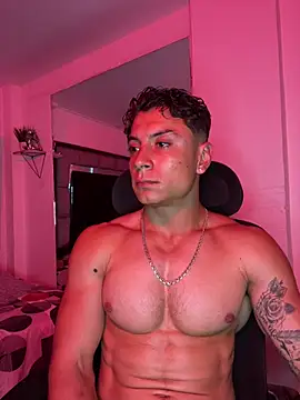 MR_MUSCLEのウェブカメラショー