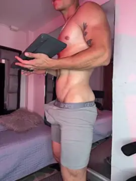 Pertunjukan Kamera Web MR_MUSCLE