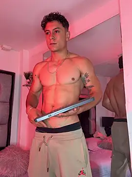 Show de MR_MUSCLE na webcam
