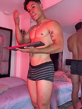 Pertunjukan Kamera Web MR_MUSCLE