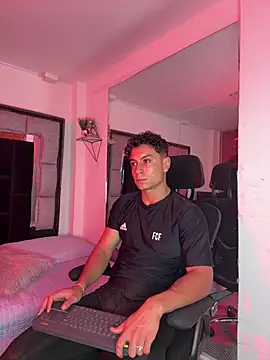 Show de MR_MUSCLE na webcam