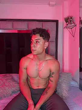 MR_MUSCLEのウェブカメラショー