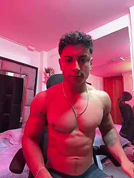 MR_MUSCLEのウェブカメラショー