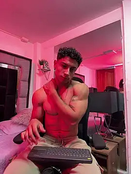 Show de MR_MUSCLE na webcam