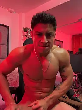Show de MR_MUSCLE na webcam
