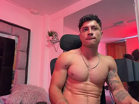 MR_MUSCLE Webcam show