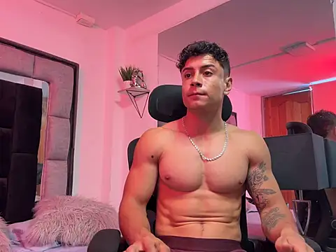 MR_MUSCLE webcam show