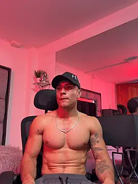 Show de MR_MUSCLE na webcam