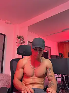 MR_MUSCLEのウェブカメラショー