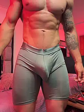 MR_MUSCLE webcam show