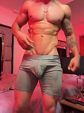 Show de MR_MUSCLE na webcam