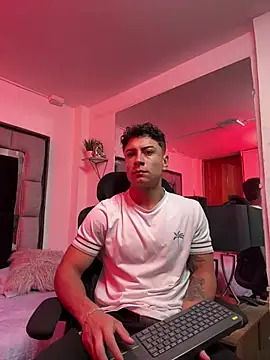 MR_MUSCLEのウェブカメラショー