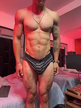 MR_MUSCLE Webcam show
