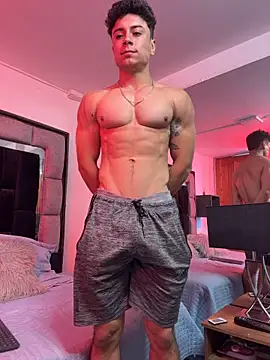 MR_MUSCLEのウェブカメラショー