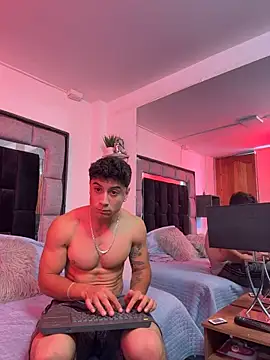 MR_MUSCLEのウェブカメラショー