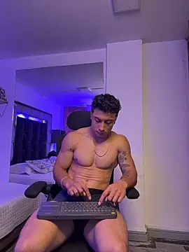 Pertunjukan Kamera Web MR_MUSCLE