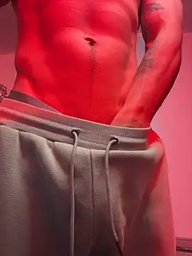 MR_MUSCLEのウェブカメラショー