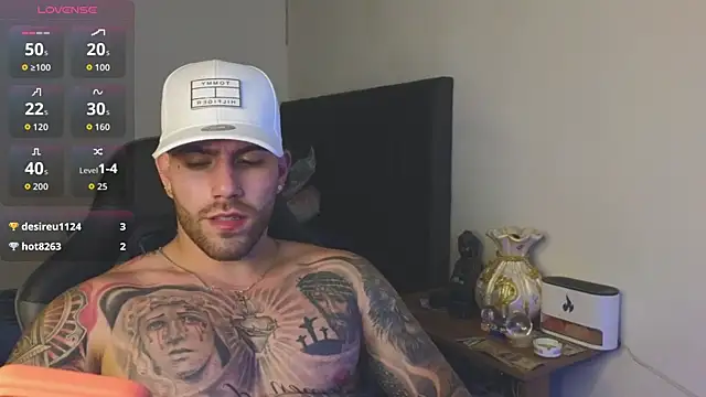 Show de Ades_Lowe na webcam