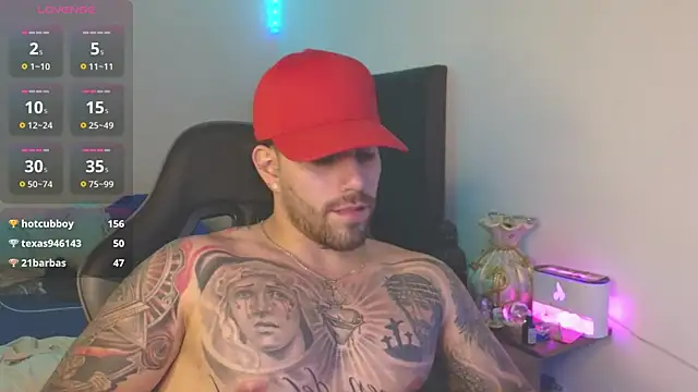 Ades_Lowe webcam show