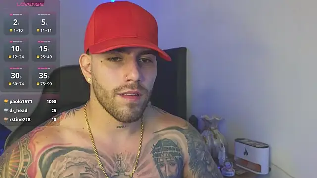 Webkamerová show Ades_Lowe