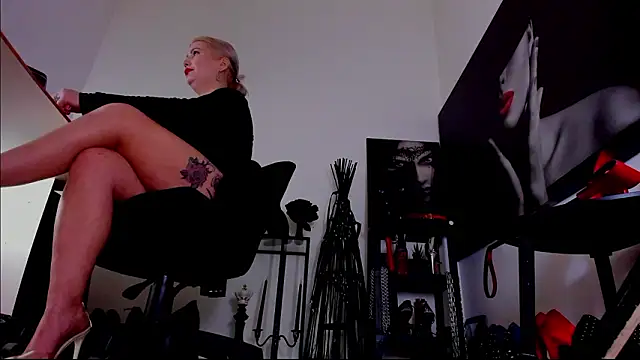 Show Webcam de MistressDemi