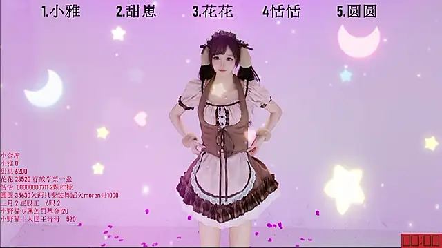 Pertunjukan Kamera Web TNT-Sister