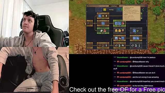 SkrogDog Adlı Modelin Web Kamerası Şovu