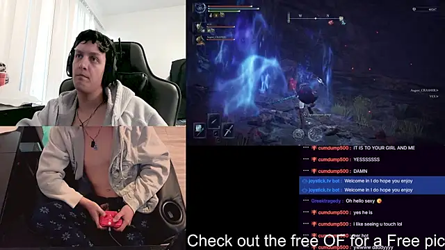 SkrogDog Adlı Modelin Web Kamerası Şovu