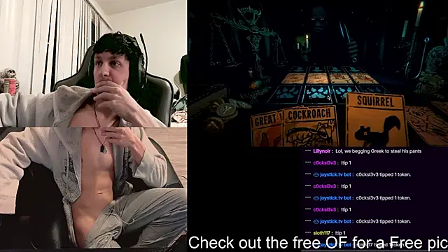 Show modela SkrogDog na web-kameri