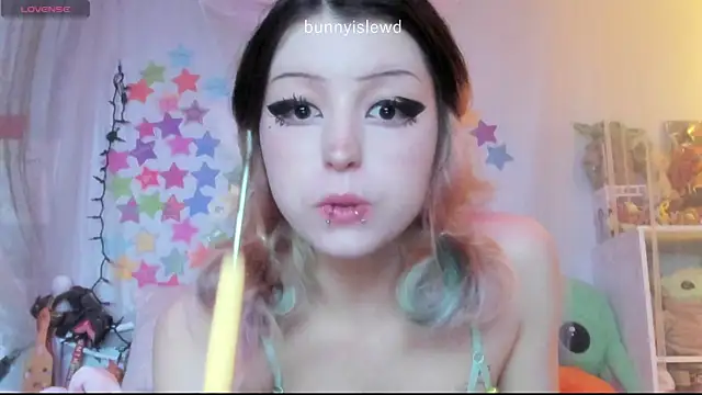 bunnyislewd: διαδικτυακό σόου στην κάμερα