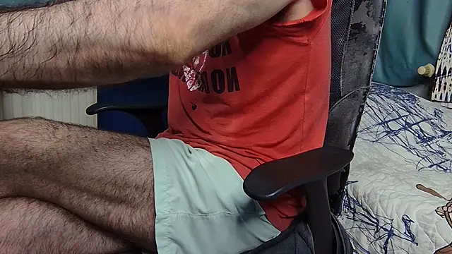 Show de hairybearcb na webcam