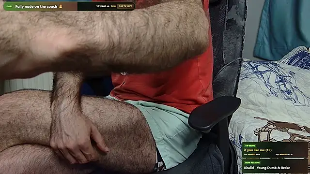 hairybearcb webkamerás műsora