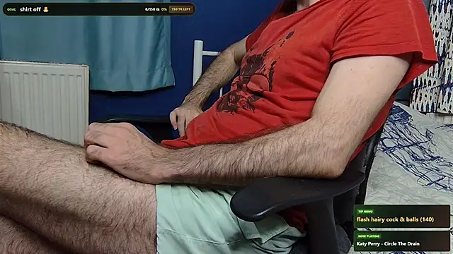 hairybearcb: διαδικτυακό σόου στην κάμερα