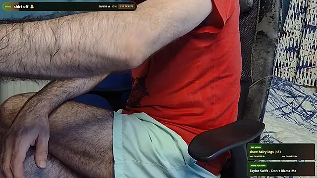 Show Webcam de hairybearcb