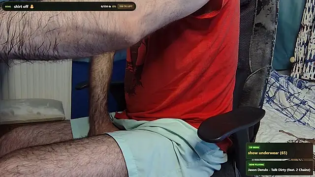hairybearcbのウェブカメラショー
